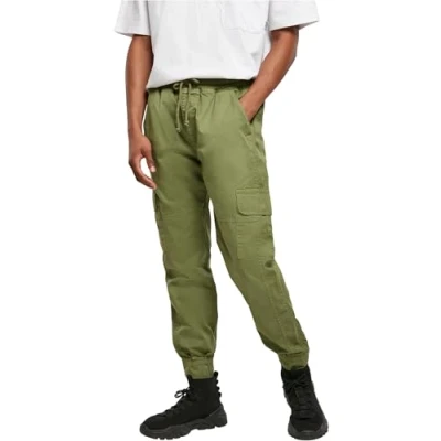 Image of Urban Classics MÄNNER Military Cargo trousers, Men&#039;s, Size: Medium, Newolive