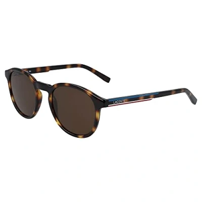 Image of Lacoste Unisex Sunglasses, Size: 50, Havana