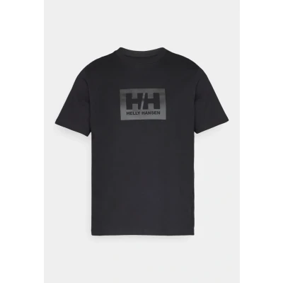 Image of Helly Hansen BOX Print Tshirt, Men&#039;s, Size: Small, Black