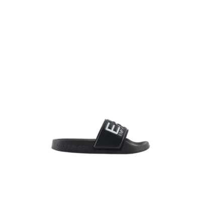 Image of EA7 Emporio Armani Mules for kids, Size: 11K, Black Synthetics