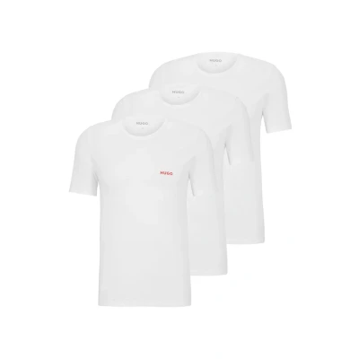 Image of HUGO 3 PACK Pyjama top, Men&#039;s, Size: Medium, White