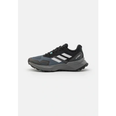 Image of Adidas Terrex Soulstride RAIN.RDY Trail running shoes, Women&#039;s, Size: 9.5, Core black/crystal white/grey four shoes