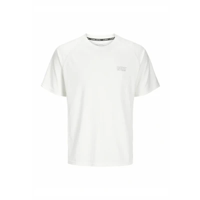 Image of Jack &amp; Jones Performance Sports Tshirt, Men&#039;s, Size: Small, Bright white