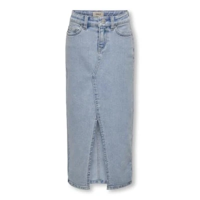Image of ONLY Girls MIDI denim skirt for kids, Size: 122, Light blue