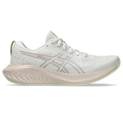 Image of Asics Gelexcite 10 Road running shoes, Women&#039;s, Size: 9, Cream/neutral pink Textile/synthetics