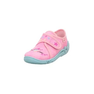 Image of Superfit Belinda Slippers for kids, Size: 1, Rosa Cotton