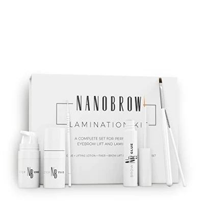 Image of Nanobrow lamination kit brow kit, professional eyebrow and styling at home, DIY