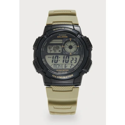 Image of Casio Digital watch, Men&#039;s, Size: One Size, Green