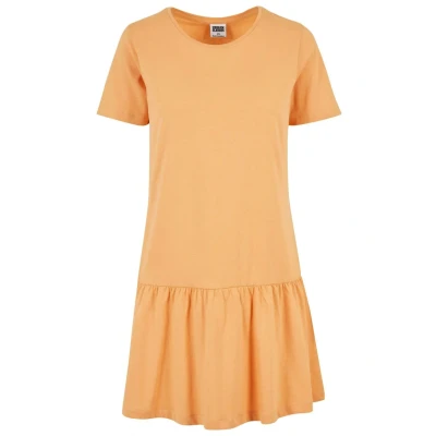 Image of Urban Classics Valance Jersey dress, Women&#039;s, Size: Small, Paleorange