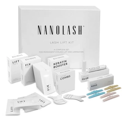 Image of Nanolash lash Lift kit professional eyelash lifting kit, DIY for at home and in the salon, lamination, curling