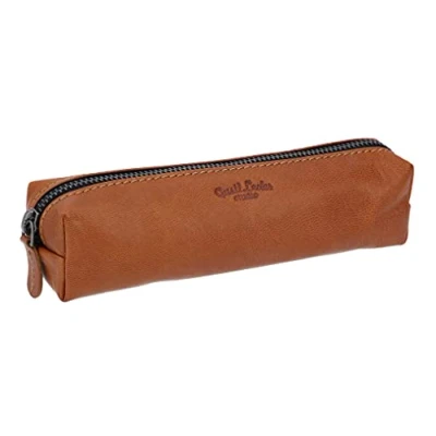 Image of Gusti Leder Addison Pencil case, Size: One Size, Haselnuss