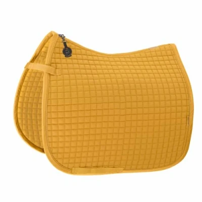 Image of Eskadron Saddle Cloth Cotton Golden Yellow Platinum 2025, Size: VS