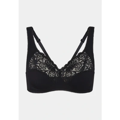 Image of Dorina Georgina NON Padded Triangle bra, Women&#039;s, Size: 38DD, Black