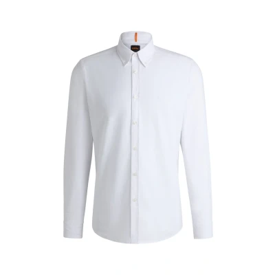 Image of BOSS Rickert_M Mens, White100, XS
