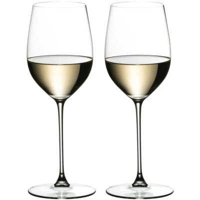 Image of Riedel White Wine Glasses Veritas Viognier/Chardonnay 2 Pieces