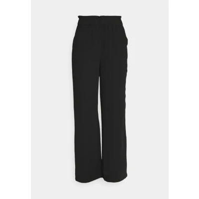 Image of JDY Divya HW WIDE Pants WVN Trousers, Women&#039;s, Size: XLx32, Black