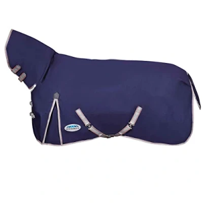 Image of Weatherbeeta ComFiTec Essential Combo Heavy 360g Navy/Silver/Red