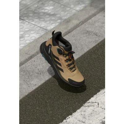 Image of adidas Men&#039;s Terrex Anylander Mid Rain.rdy Hiking Shoes, Cardboard Core Black Shadow Olive, 7.5 UK