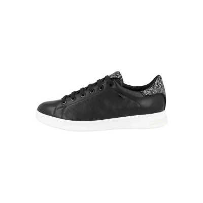 Image of Geox Jaysen Trainers, Women&#039;s, Size: 5, Black Leather