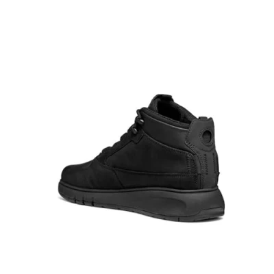 Image of Geox Aerantis 4X4 ABX Laceup ankle boots, Men&#039;s, Size: 11, Black Leather and textile