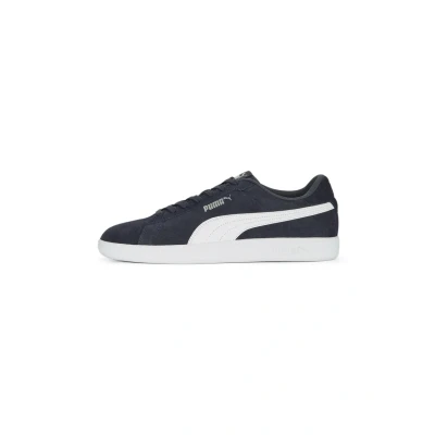Image of Puma Smash 3.0 Trainers Parisian night white silver, Size: 10, night/ white/ silver shoes