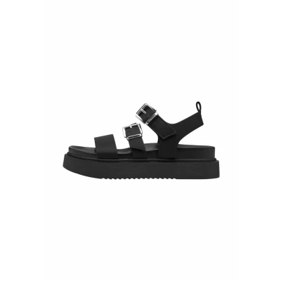 Image of Tamaris Platform sandals, Women&#039;s, Size: 8, Black shoes
