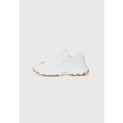 Image of Skechers Women&#039;s D&#039;Lites Good Neutral Sneaker, White, 6 UK