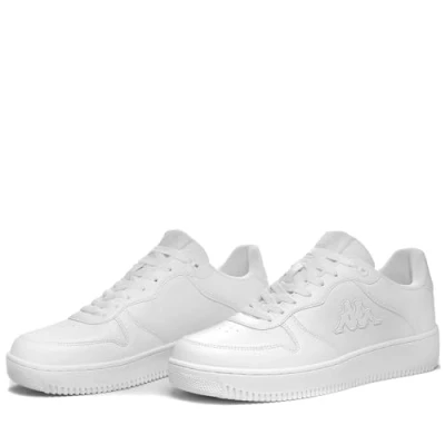 Image of Kappa LOGO Maserta Trainers, Size: 6, White Imitation leather/ textile