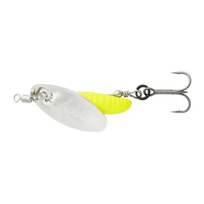 Image of Savage Gear Grub Spinner Silver Yellow 2.2g