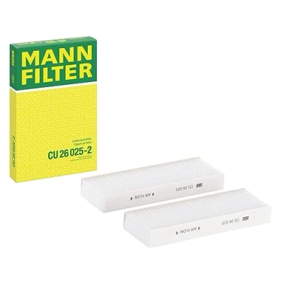 Image of Filter, interior air MANN FILTER CU 26 025 2