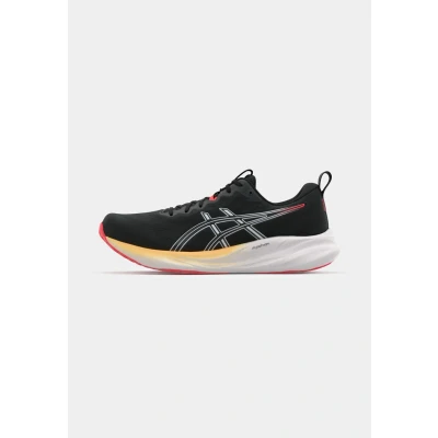 Image of Asics GEL Pulse 16 Road running shoes, Men&#039;s, Size: 12, Black/white shoes