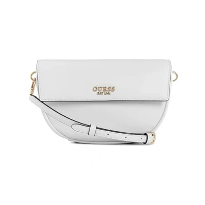 Image of Guess Cerelia FLAP Shoulder BAG Across body bag, Women&#039;s, Size: One Size, White