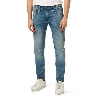 Image of Blend JET Slim fit jeans, Men&#039;s, Size: 36x32, Denim vintageblue