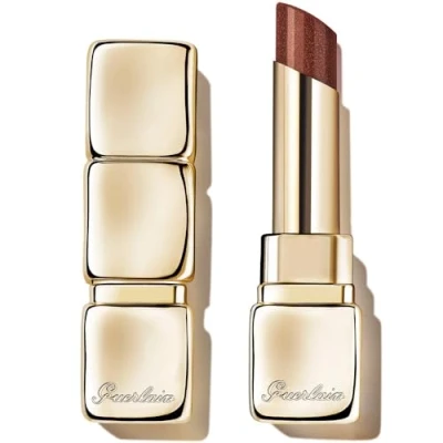 Image of Guerlain KissKiss Bee Glow 98% Natural Origin Honey Tint Balm PEARLY (Various Shades) 878 DAHLIA
