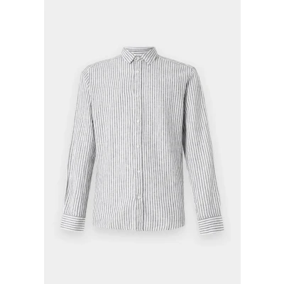 Image of Only &amp; Sons Onscaiden Stripe Shirt, Men&#039;s, Size: XS, Dark navy