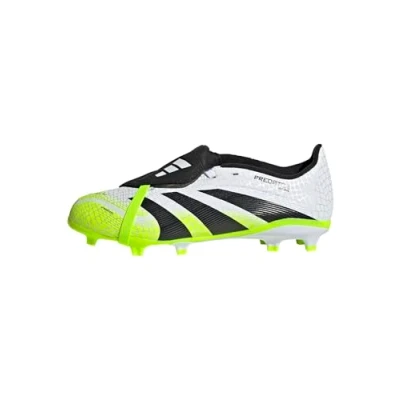 Image of adidas Performance Predator League Unisex Moulded stud football boots for kids, Size: 3.5, White/core black/lucid lemon shoes