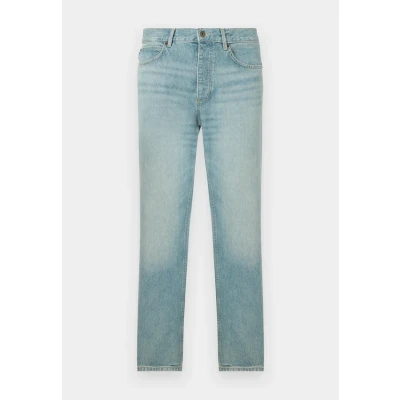 Image of HUGO Jonah Straight leg jeans, Men&#039;s, Size: 35x34, Turquoise/aqua