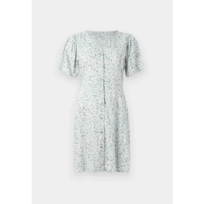 Image of ONLY Onlevida S/S Short NOOS Day dress, Women&#039;s, Size: XS, Gray mist