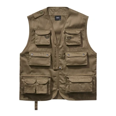 Image of Brandit Waistcoat, Men&#039;s, Size: 6XL, Olive