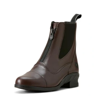 Image of ARIAT Heritage Zip Womens Paddock Boot Light Brown, 6 UK