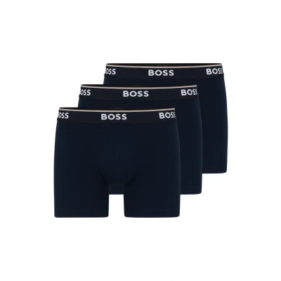 Image of BOSS Power 3 PACK Pants, Men&#039;s, Size: XS, Open blue