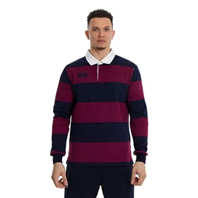 Image of Canterbury Men&#039;s Long Sleeve Retro Hoop Jersey