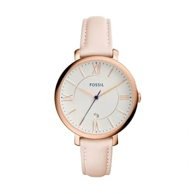 Image of Fossil Jacqueline Watch, Women&#039;s, Size: One Size, Pink
