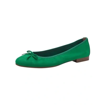 Image of Tamaris Ballet pumps, Women&#039;s, Size: 3.5, Green Leather