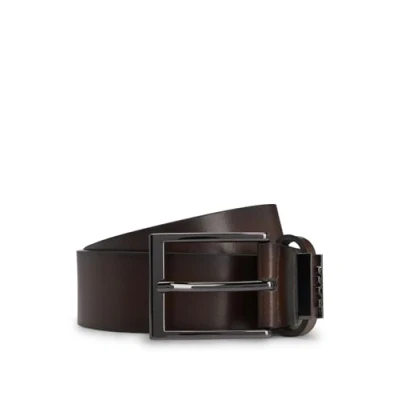 Image of BOSS COLE ANT Belt, Men&#039;s, Size: 46, Dark brown