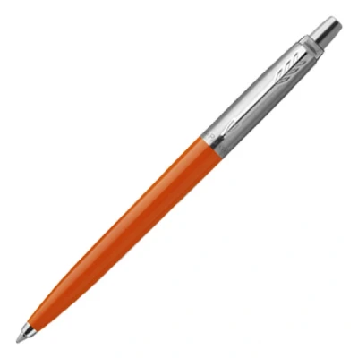 Image of Parker Jotter Originals Ballpoint Pen Classic Orange Finish Medium Point Blue Ink
