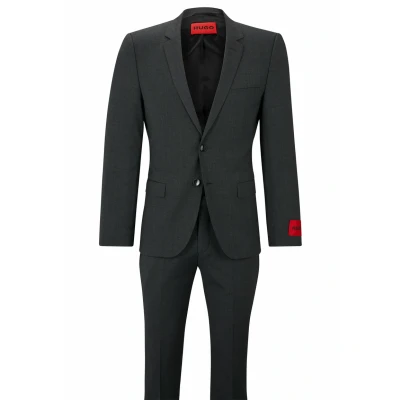 Image of HUGO SET ARTI Hesten 212X Suit, Men&#039;s, Size: 40R, Dunkelgrau acht