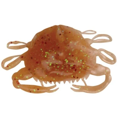 Image of Berkley Gulp! Saltwater Peeler Crab 2in Shad Amber Glow (5 pieces)