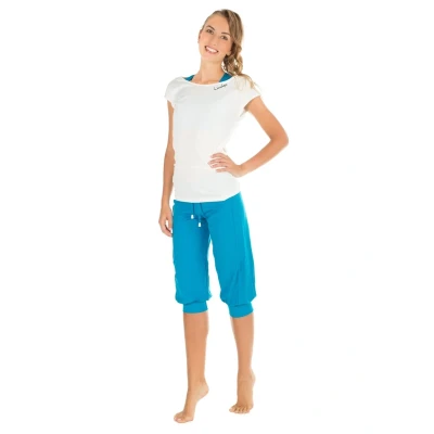 Image of Winshape 3/4 sports trousers, Women&#039;s, Size: XL, Turquoise