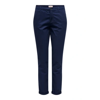 Image of ONLY Onlparis Chinos, Women&#039;s, Size: 34x34, Navy blazer